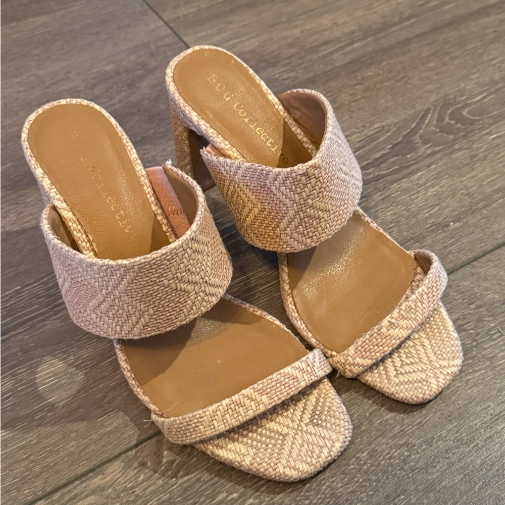 Summer block heels - 8.5